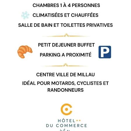 Du Commerce - Centre Hotel Millau